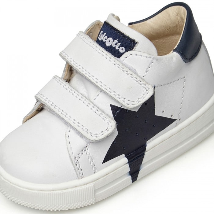 FALCOTTO 0012014121-01-1N09 WHITE-NAVY Sneakers Bambino