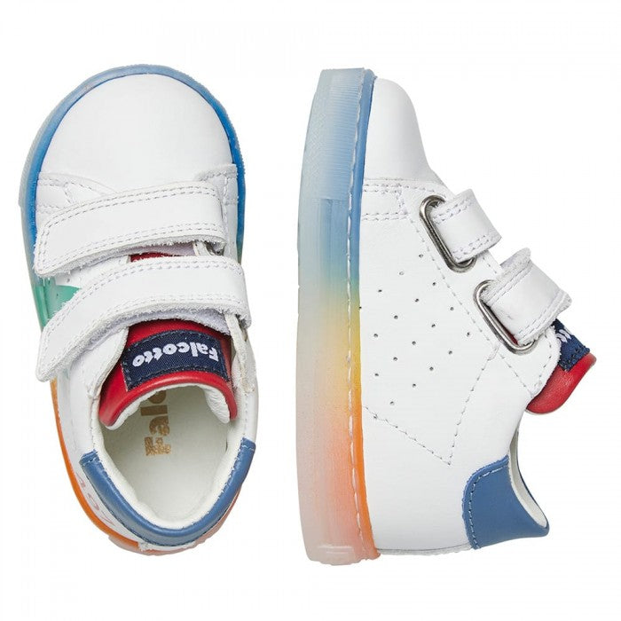 FALCOTTO 0012015346-01-1N96WHITE-AZURE-GREEN