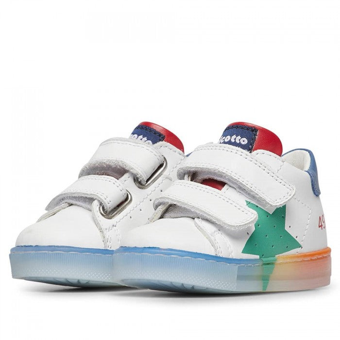 FALCOTTO 0012015346-01-1N96WHITE-AZURE-GREEN