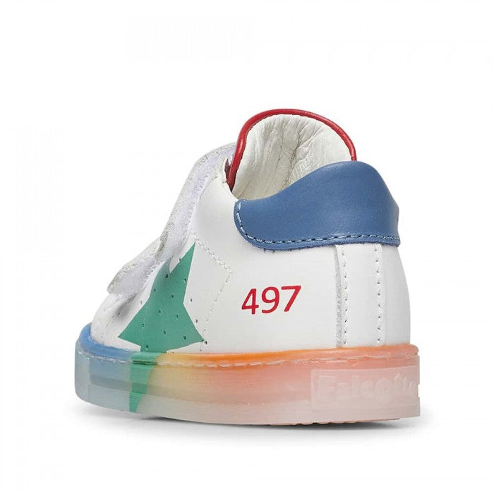 FALCOTTO 0012015346-01-1N96WHITE-AZURE-GREEN
