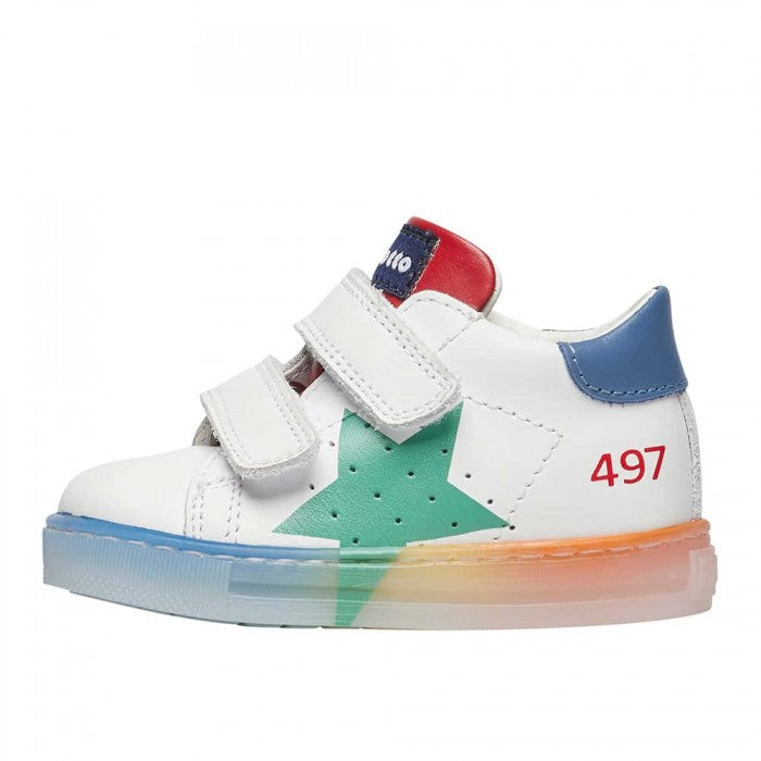 FALCOTTO 0012015346-01-1N96WHITE-AZURE-GREEN