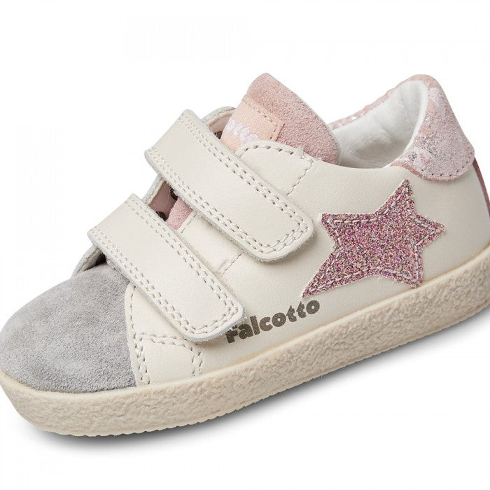 FALCOTTO 0012018431-04-1M29 MILK-GREY-PINK Sneakers Bambina