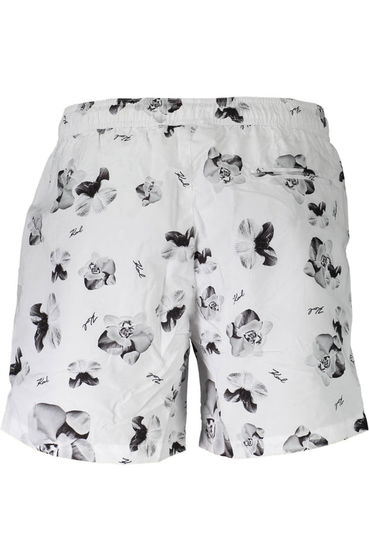 KARL LAGERFELD KL20MBM12_42458E4_BIANCOWHIT Bianco Costumi Uomo