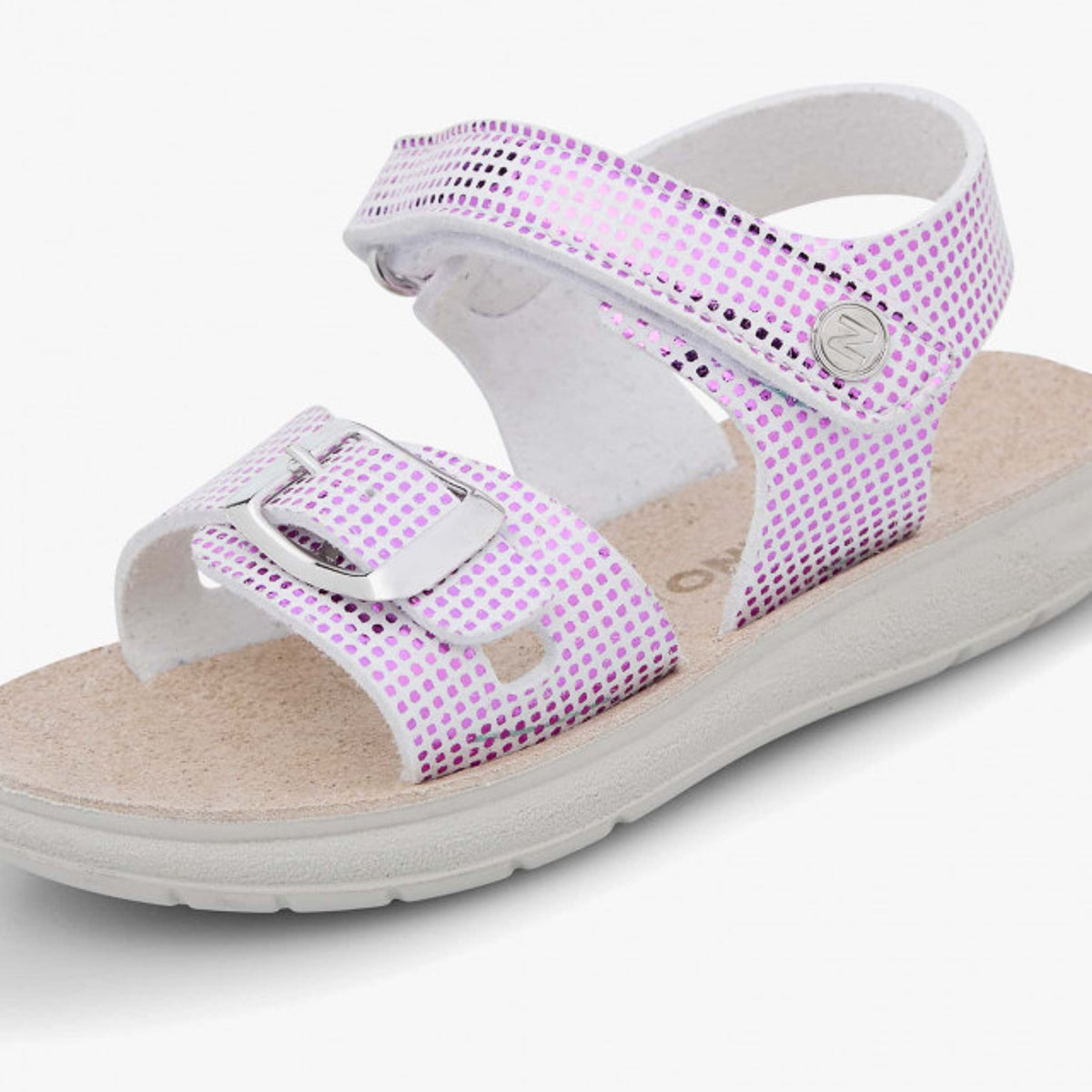 NATURINO 0010503212-02-1N11 WHITE FUCHSIA Sandali Bambina