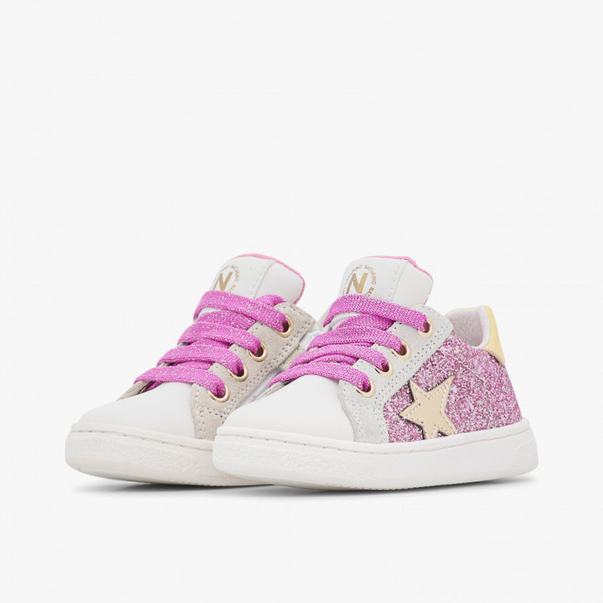 NATURINO 0012017502-10-1N26WHITE FUCHSIA PAGLIA