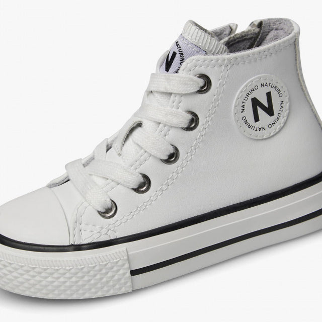 NATURINO 0012018270-18-0N01 WHITE Sneakers Bambino