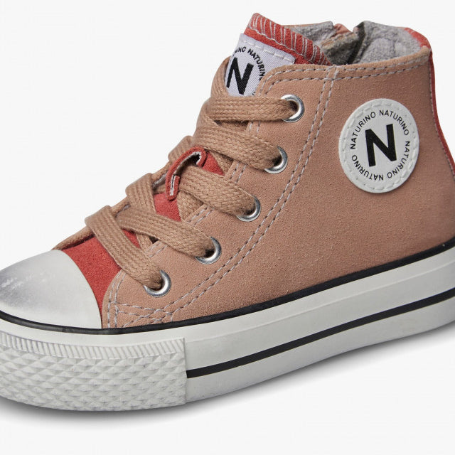 NATURINO 0012018270-25-3M08 ROSE-CLAY Sneakers Bambina