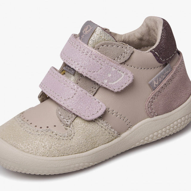 NATURINO 0012018720-03-1M19 CIPRIA-PLATINUM-ROSE Sneakers Bambina