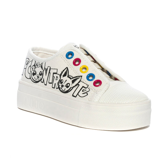 LIUJO 4A0805T6948 MILK Sneakers Bambina