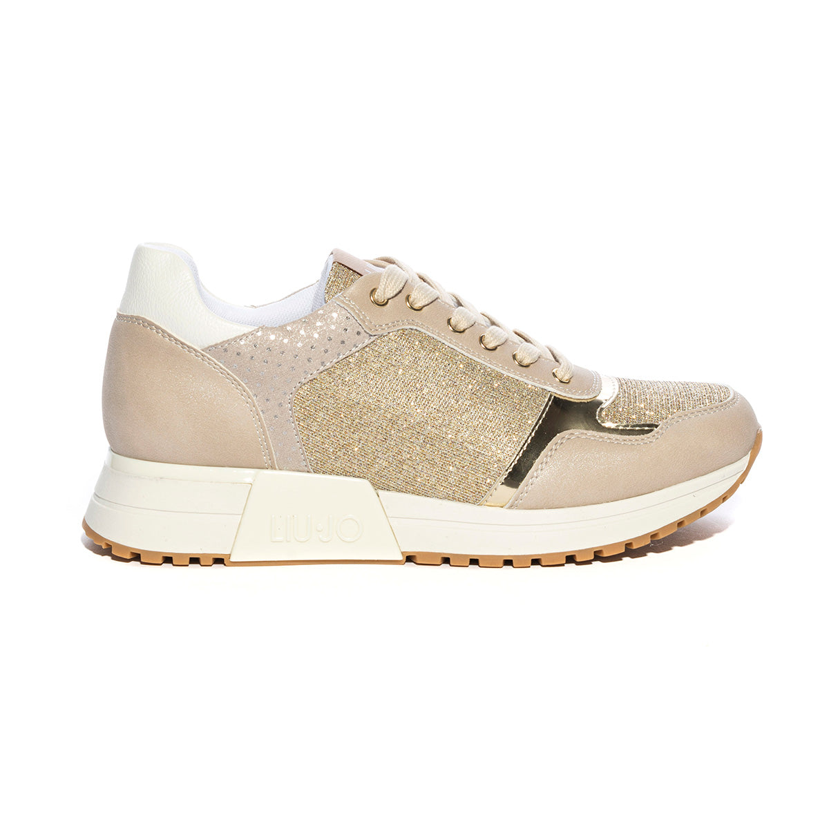 Sneakers liu jo kiss beige scarpediem.eu