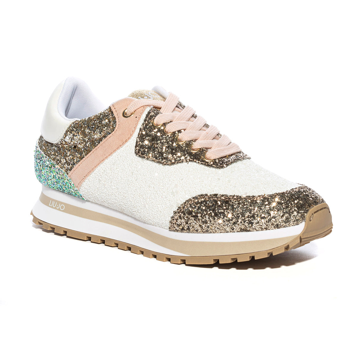 LIUJO 4A3723TX007S1893GLITTER BRONZE WHITE NUDE