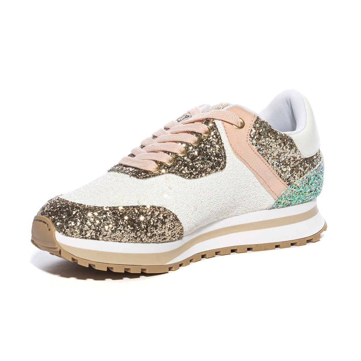 LIUJO 4A3723TX007S1893GLITTER BRONZE WHITE NUDE