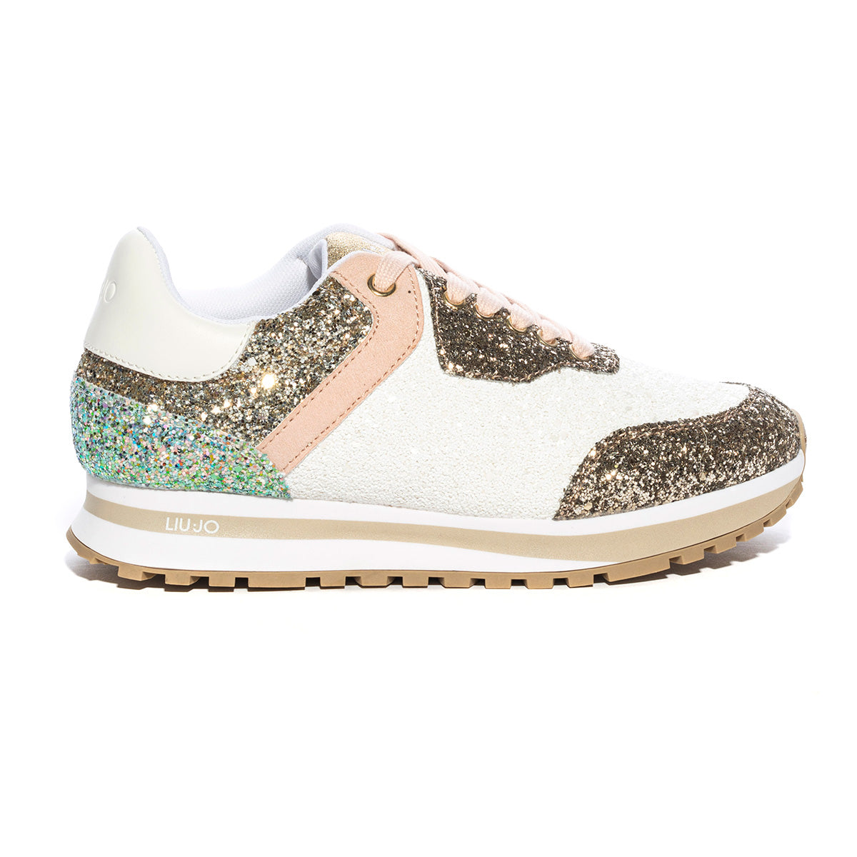 LIUJO 4A3723TX007S1893GLITTER BRONZE WHITE NUDE