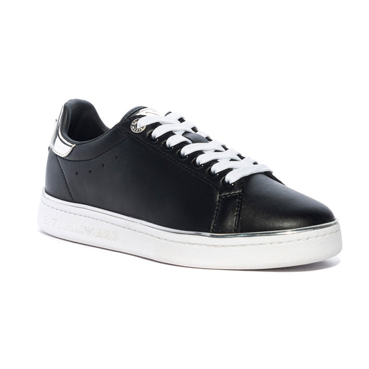 ARMANI X7X009 BLACK SILVER Sneakers Donna