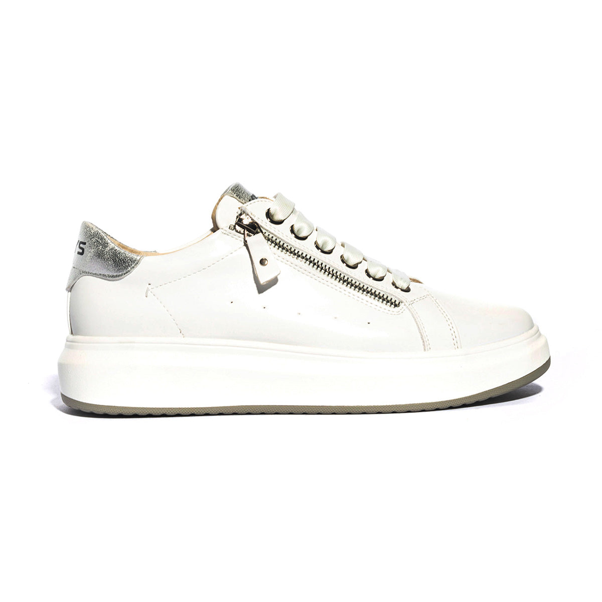 KEYS K7600 WHITE SILVER Sneakers Donna