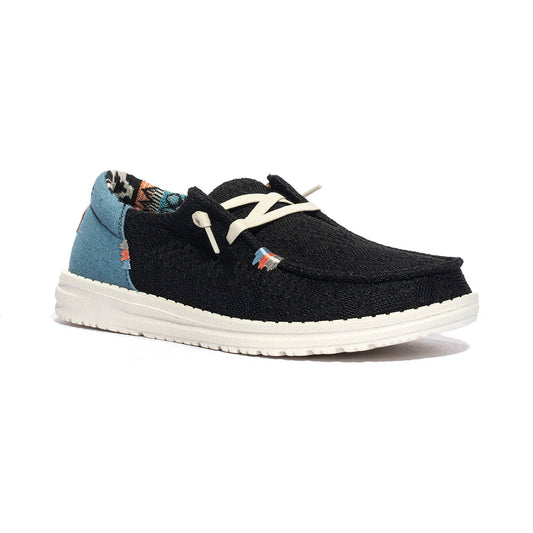 HEY DUDE HD40054-001 Black Slip-on Donna