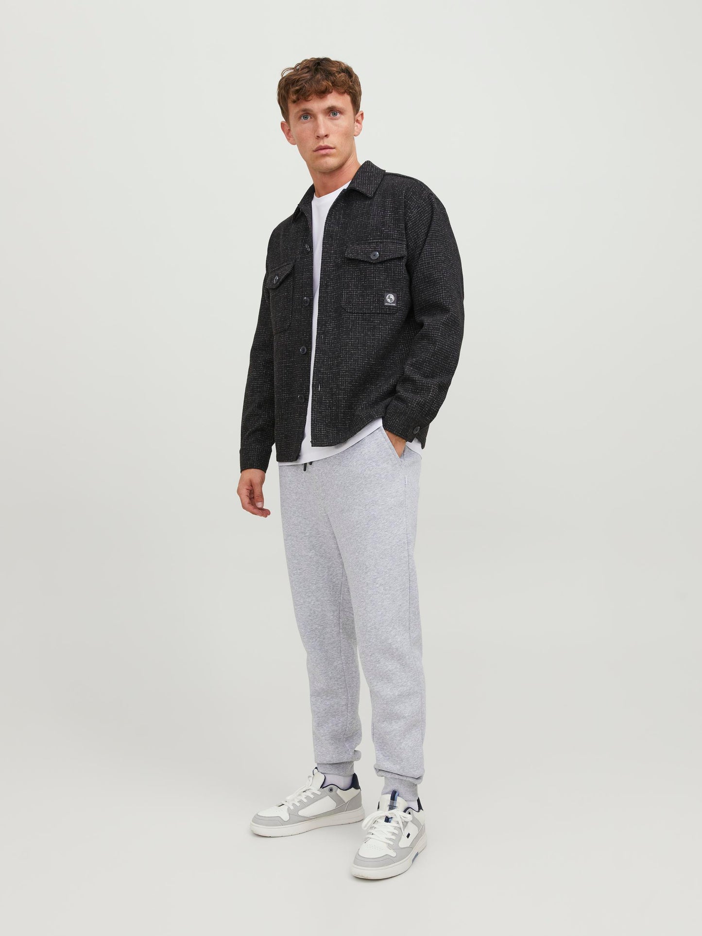 JACK & JONES 12249274Light Grey Melange