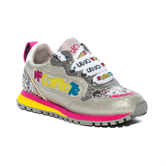 LIUJO 4F0831EX015 SILVER Sneakers Bambina