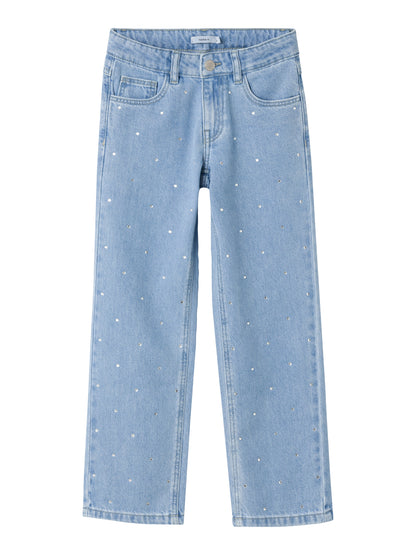Jeans Name It Nkfrose Straight Jeans 3366-Be Noos Blu