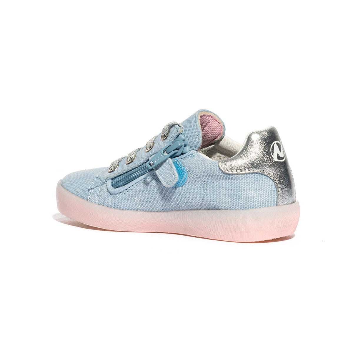 NATURINO ARO ZIPCELESTE PINK