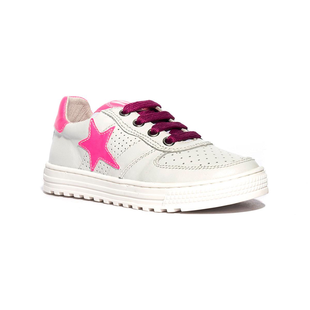NATURINO HESS ZIPWHITE FUXIA FLUO