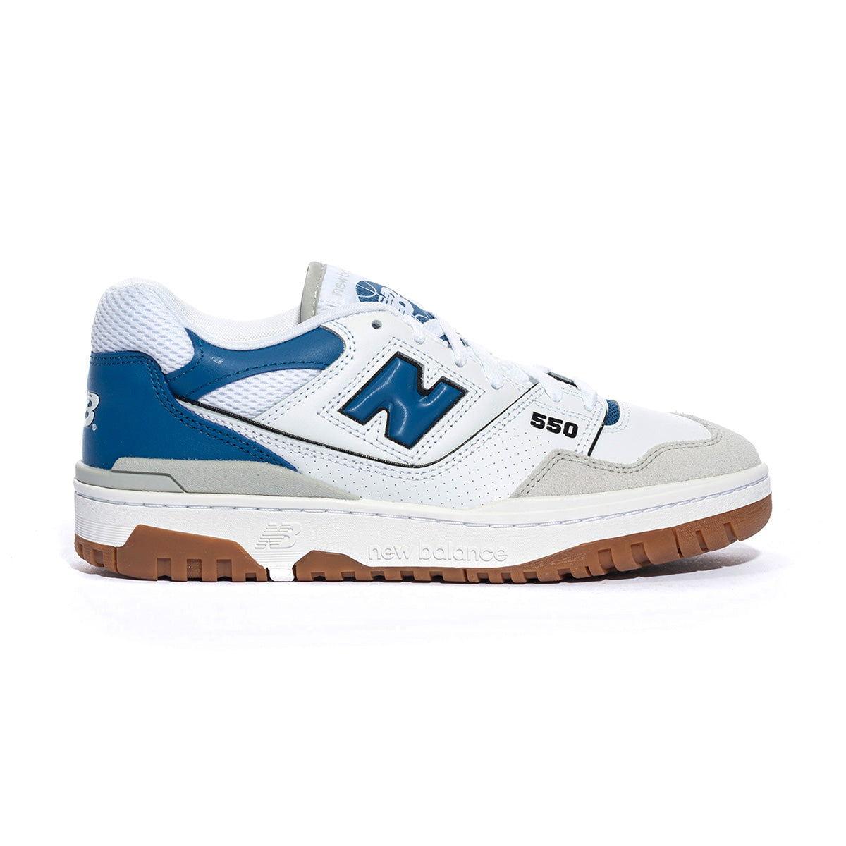 Sneakers New Balance 550 Bianche e Blu scarpediem.eu