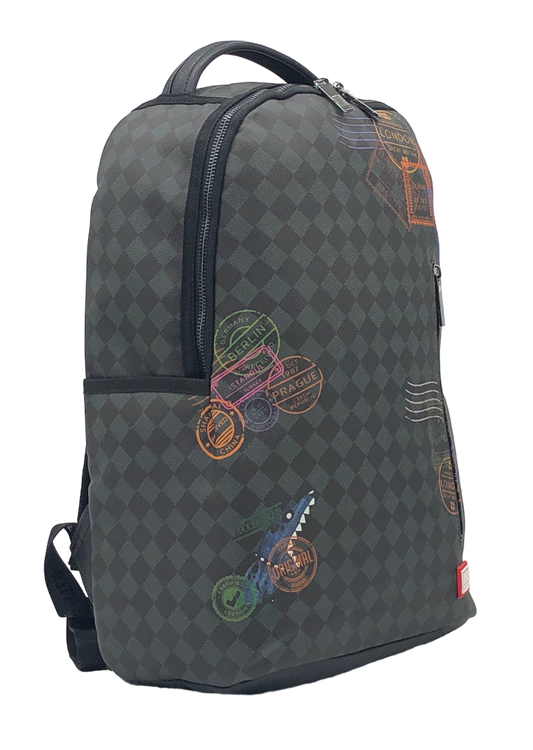R372 R001B001 BLACK Zaini Unisex