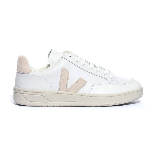 Sneakers Veja Leather Bianche Rosa