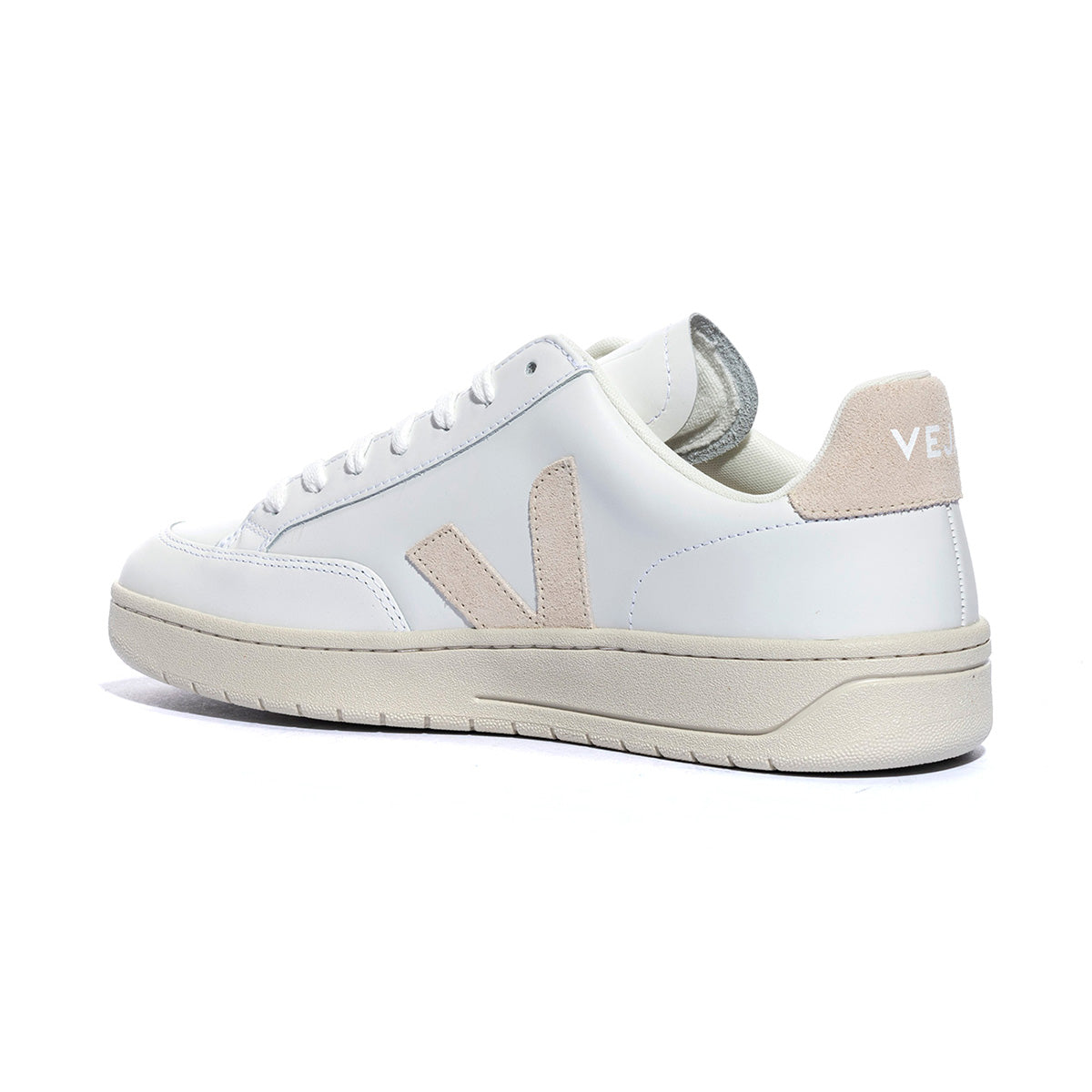 Sneakers Veja Leather Bianche Rosa