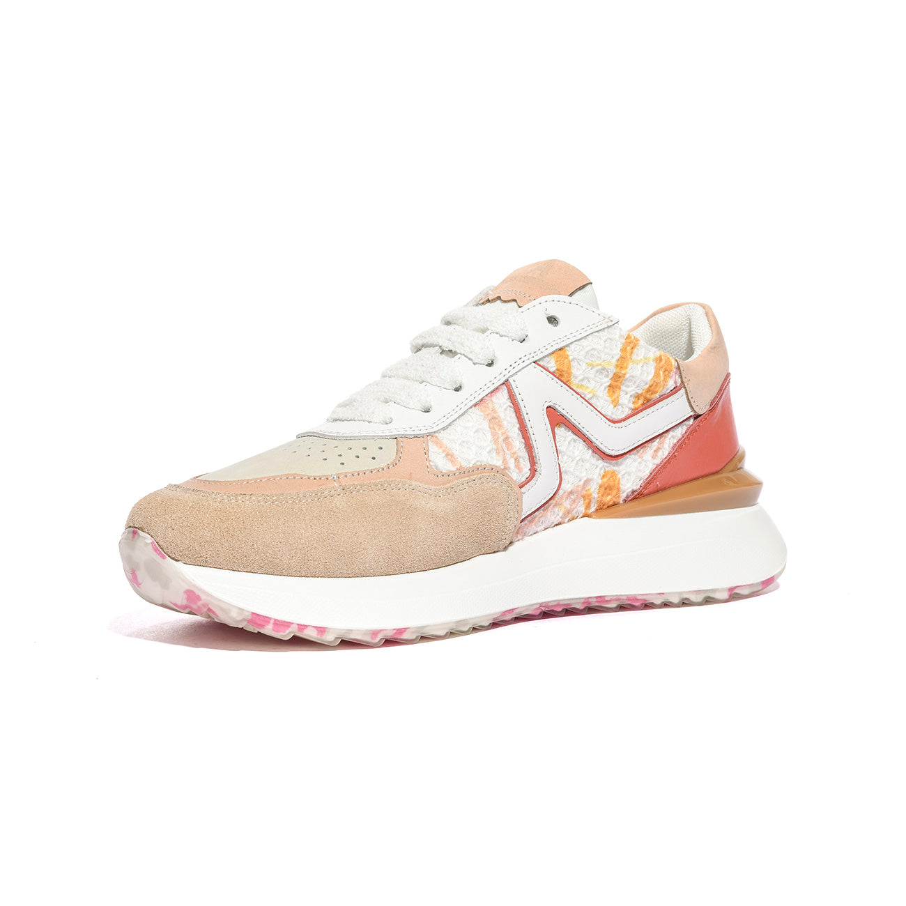 ACCADEMIA 72 AC131BEIGE GHIACCIO WHITE