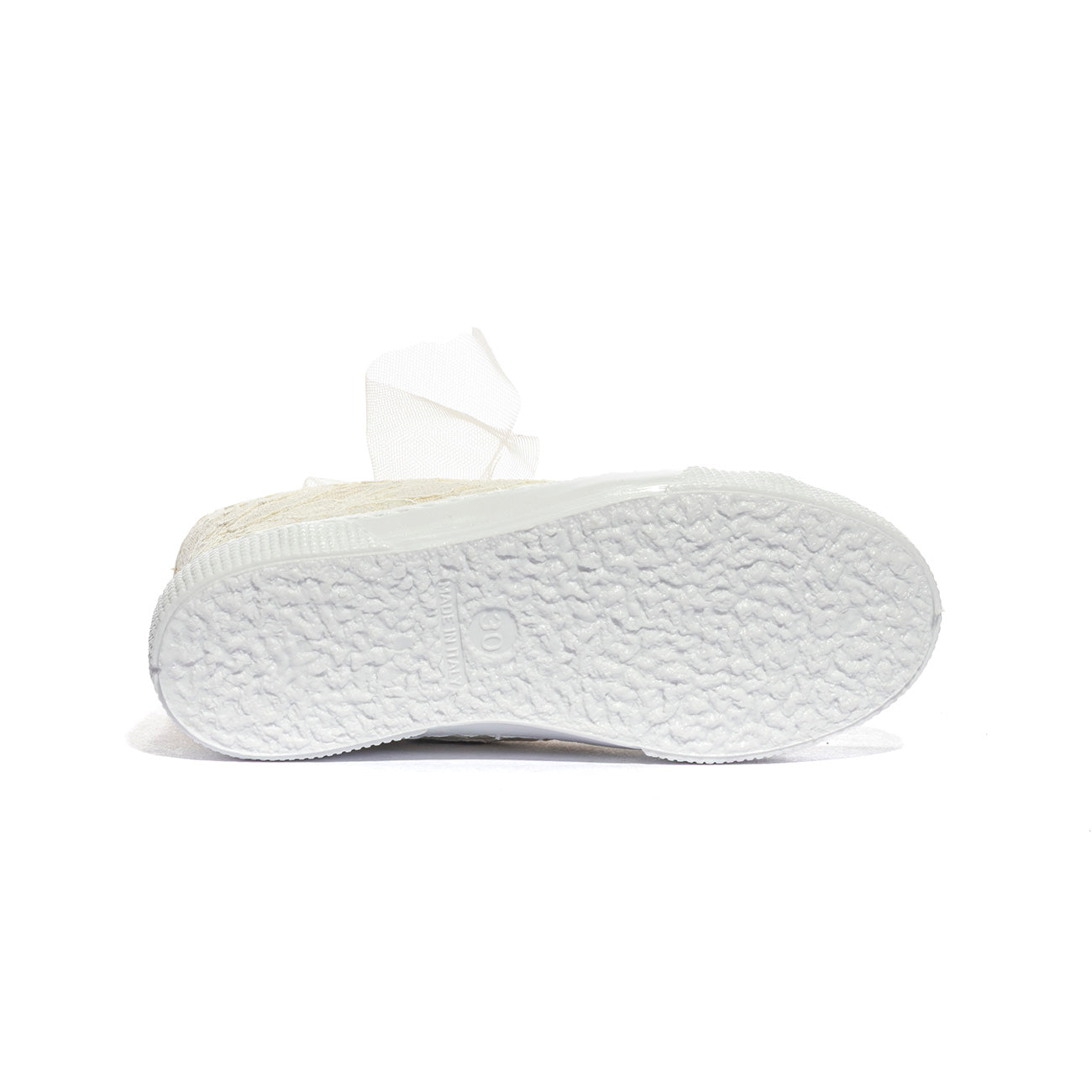 DXO C88 PIZZO ECRU Sneakers Bambina