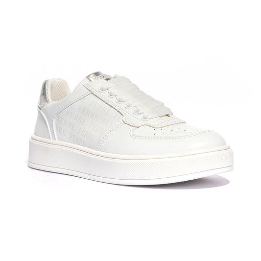 FERRE' FB060 WHITE SILVER Sneakers Bambina