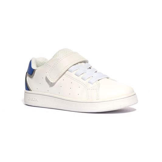 GEOX J36LSA 000BC WHITE DKROYAL C1Z4R Sneakers Bambino