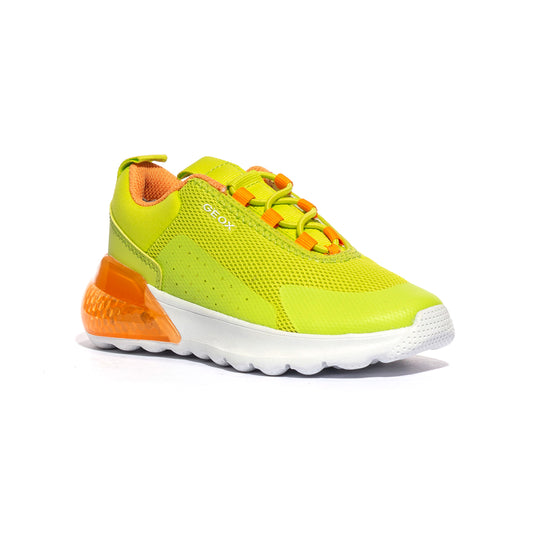GEOX J45LYA 0149J LIME C2009 Sneakers Bambino