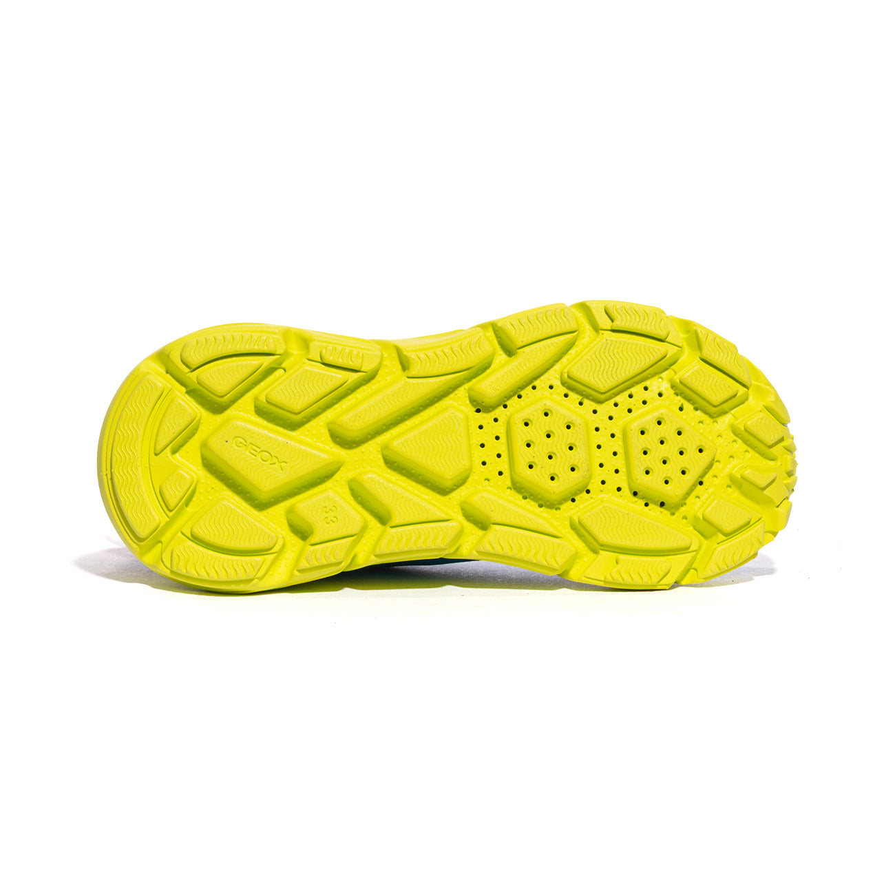 GEOX J46N1A ROYAL LIME C4344 Sneakers Bambino