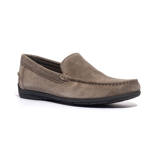 GEOX U55Q3A DOVE GREY C1018 Mocassini Uomo