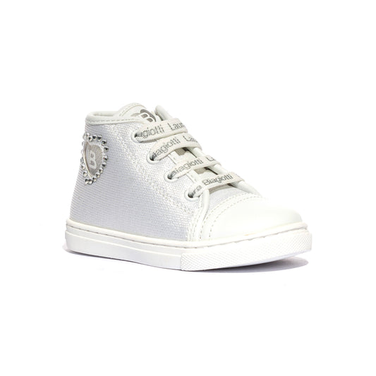 LAURA BIAGIOTTI 9070 WHITE Sneakers Bambina