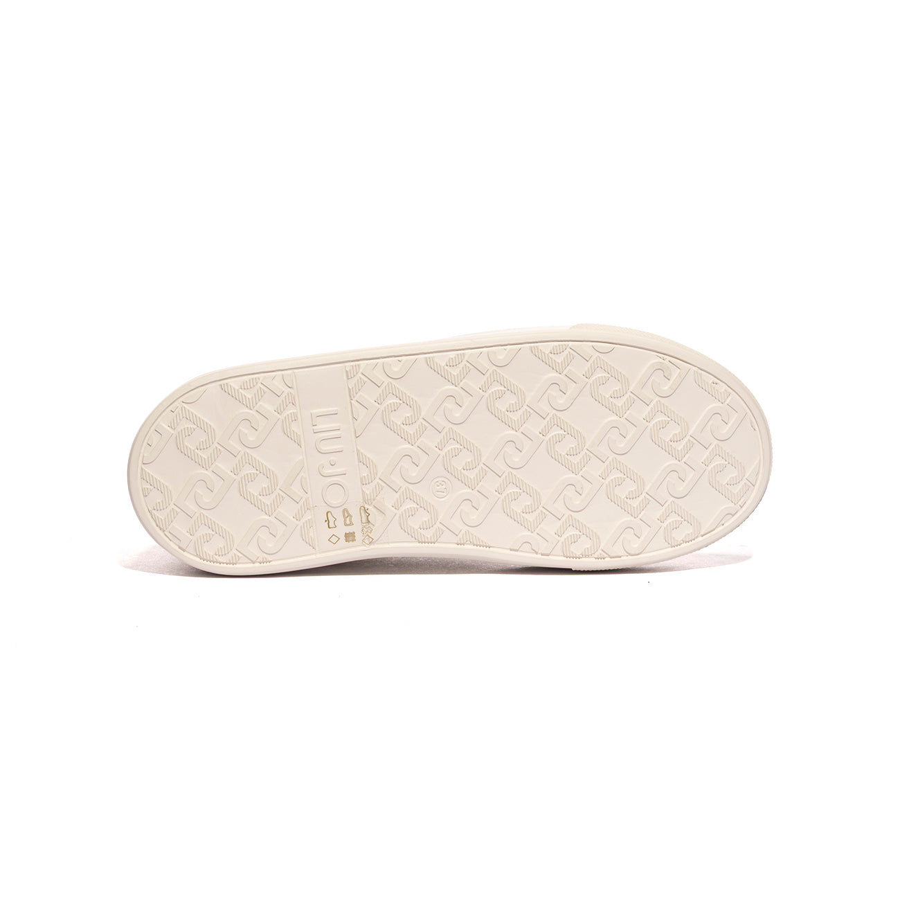LIUJO BA4071PX479S3188 IVORY LIGHT GOLD Sneakers Donna