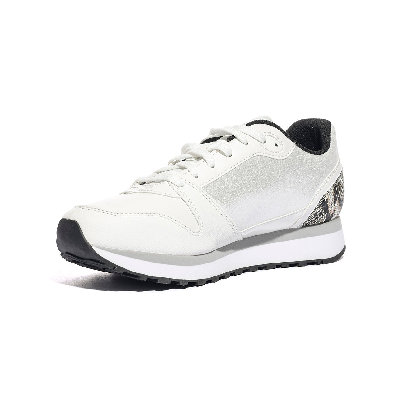 LOTTO 218120WHITE BLACK SILVER