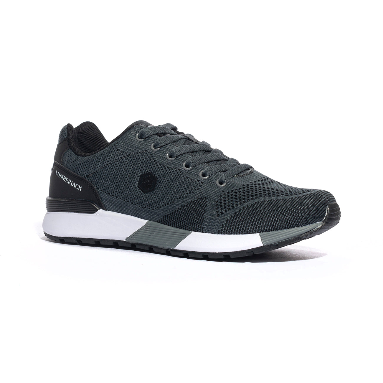 LUMBERJACK SM62111-003DK GREY BLACK M0006