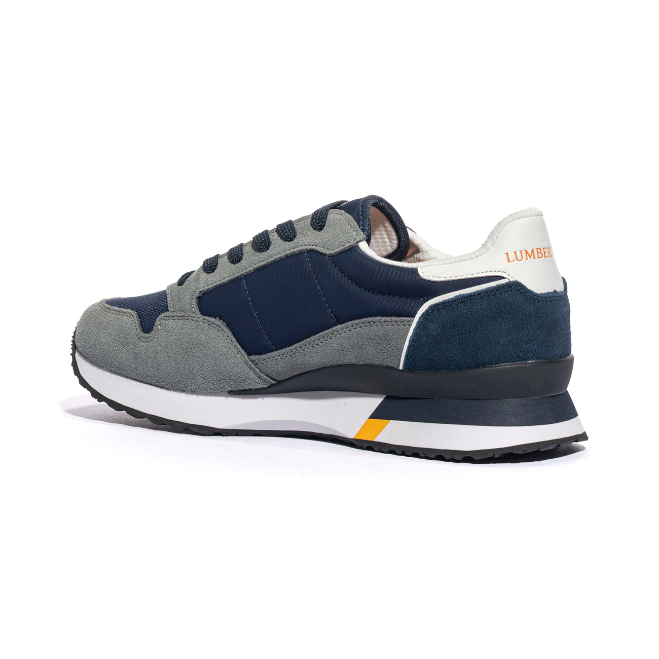 LUMBERJACK SME6805-004MID GREY NAVY BLUE M1480