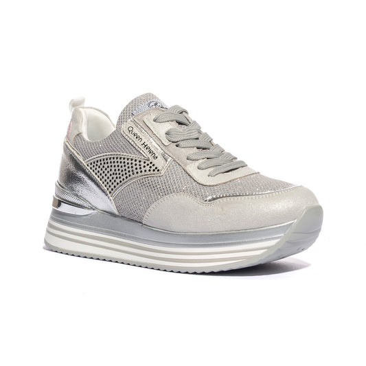 QUEEN HELENA X28-27 GREY Sneakers Donna