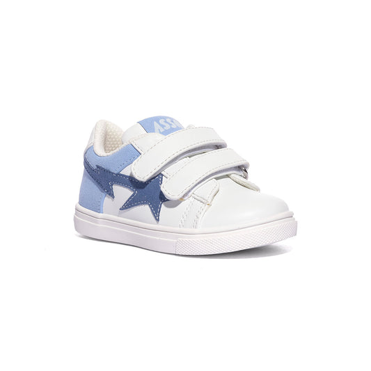 ASSO AG17852 WHITE CIELO SNEAKER Bambino