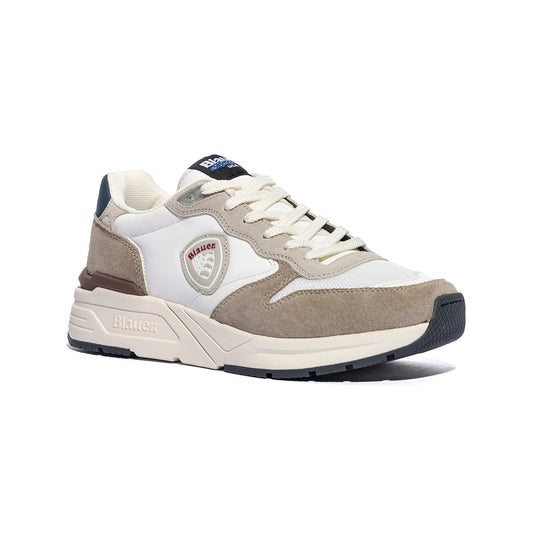 BLAUER S6RAY02 MES BEIGE Sneakers Uomo