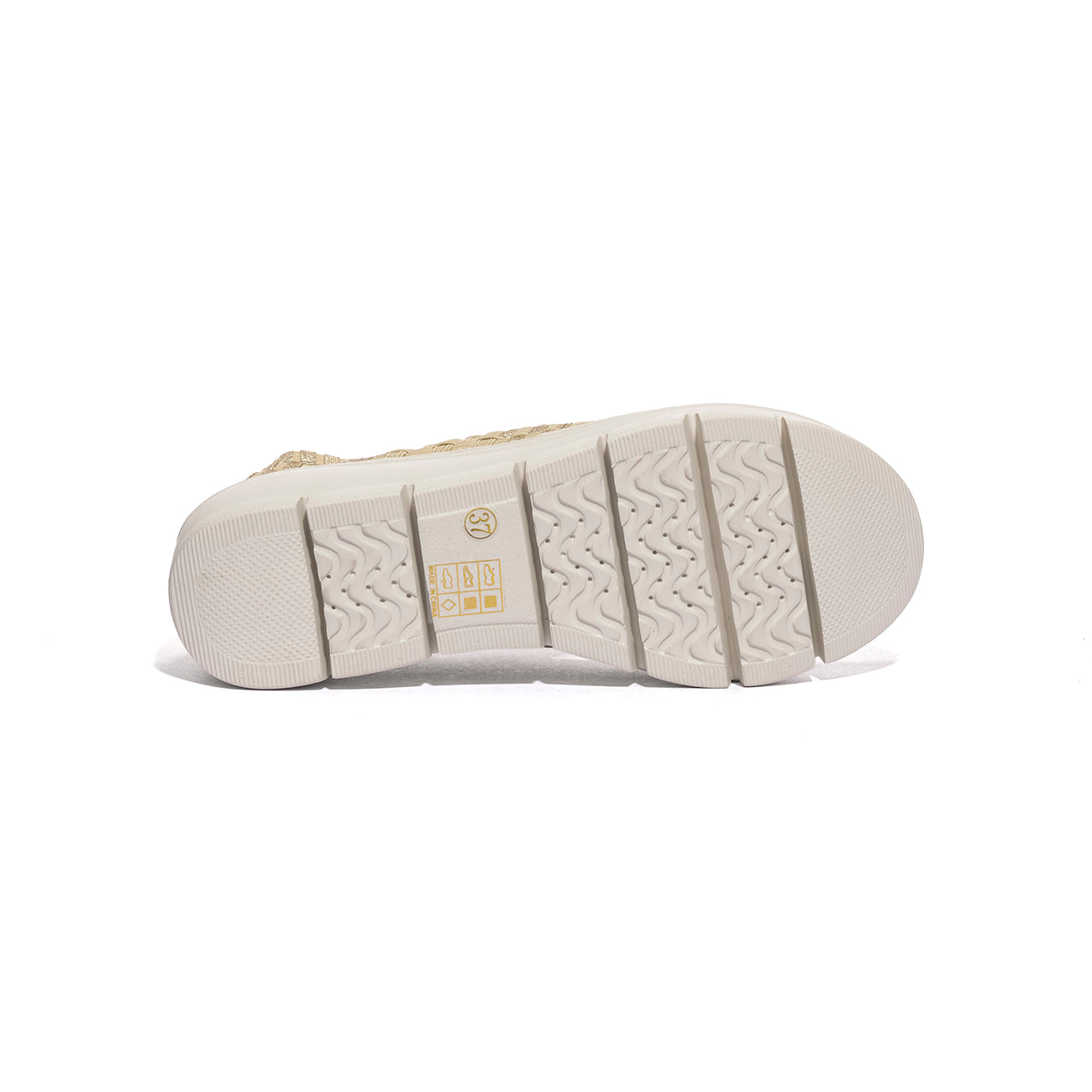 CC RESORTS BOBBY BEIGE METALLIC Slip-on Donna