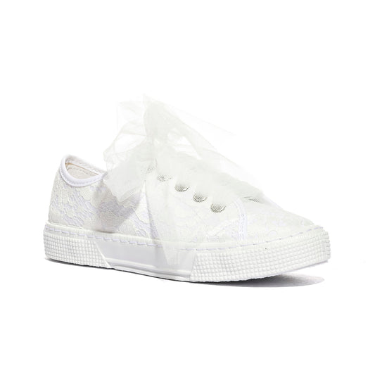 DXO 105 PIZZO BIANCO Sneakers Bambina