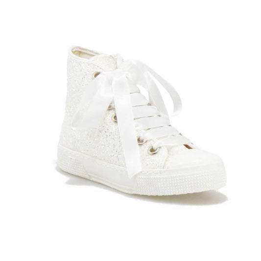 DXO C88 GLITTER BIANCO Sneakers Bambina