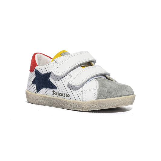 FALCOTTO 0012016752.19.1B29 WHITE RED Sneakers Bambino