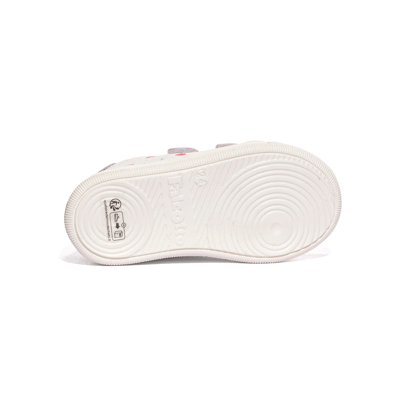 FALCOTTO 0012017749.11.2N16 WHITE RED Sneakers Bambina