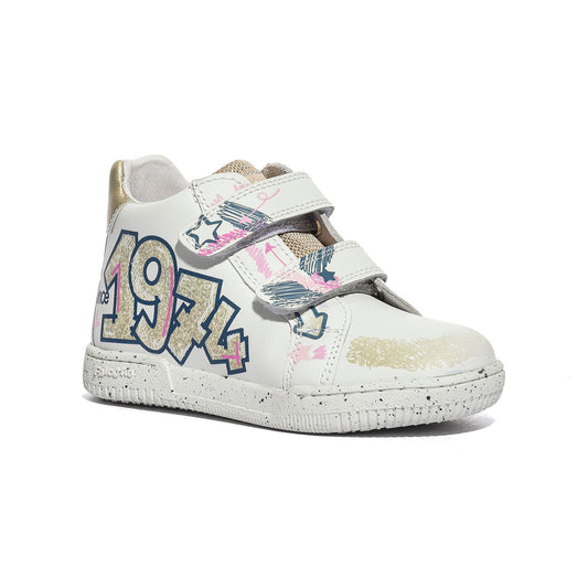 FALCOTTO 0012018217.01.1N03 WHITE PLATINUM Sneakers Bambina